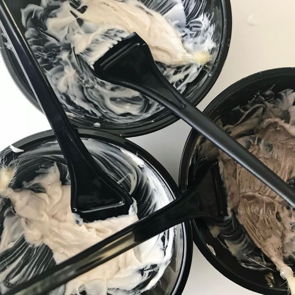 Touch up & half highlight at Studio 94 Salon in Deptford, NJ