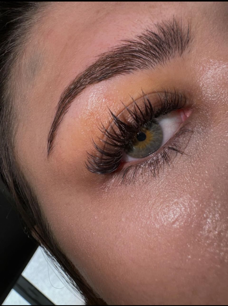 Brown wet set