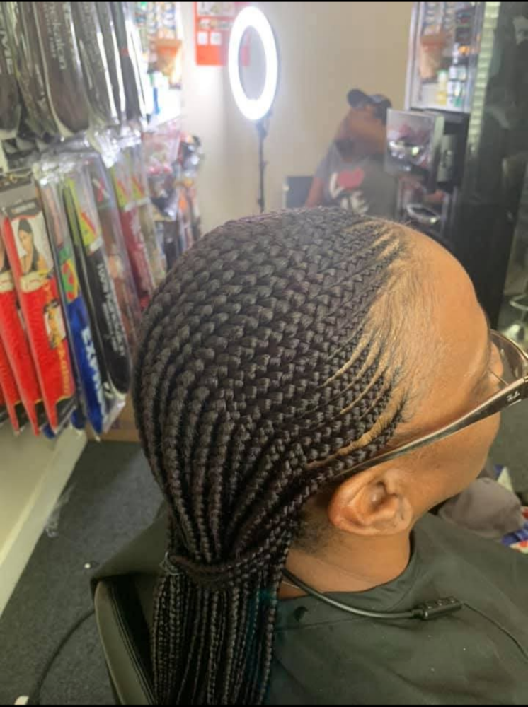 Conrow/ Braid at Vicky's Hairbraiding in Frederick, MD