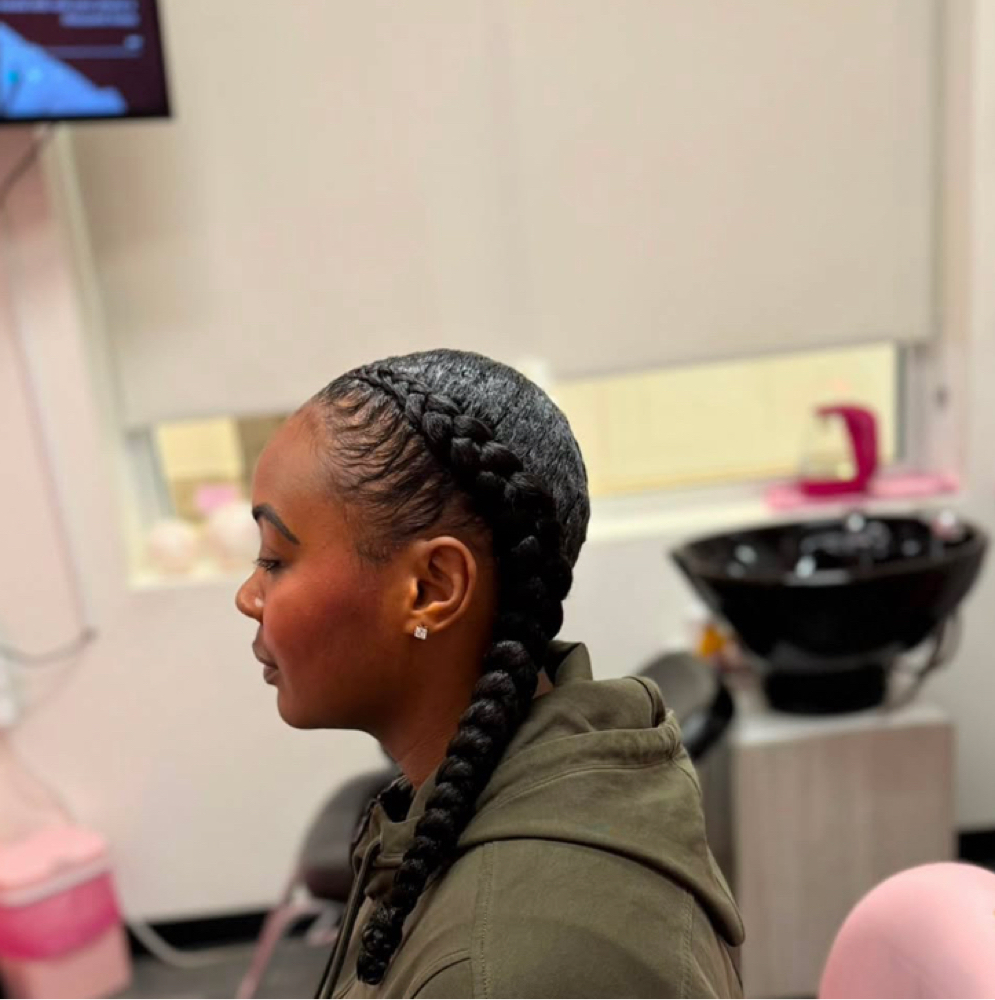 2 Feed-in Braids at StyledByLex in waldorf, MD