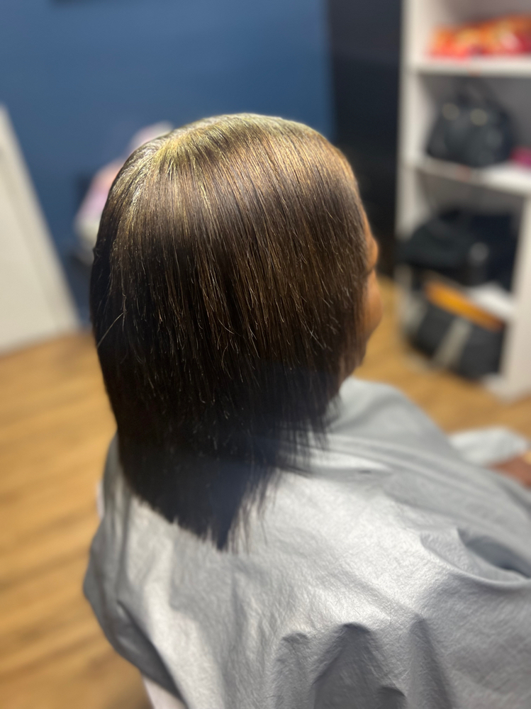Relaxer Retouch & Style
