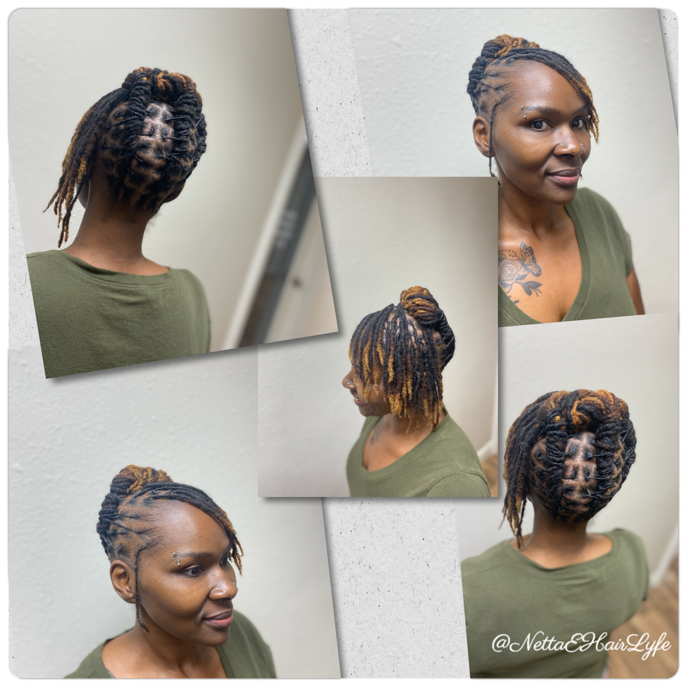 Loc Retwist And Style