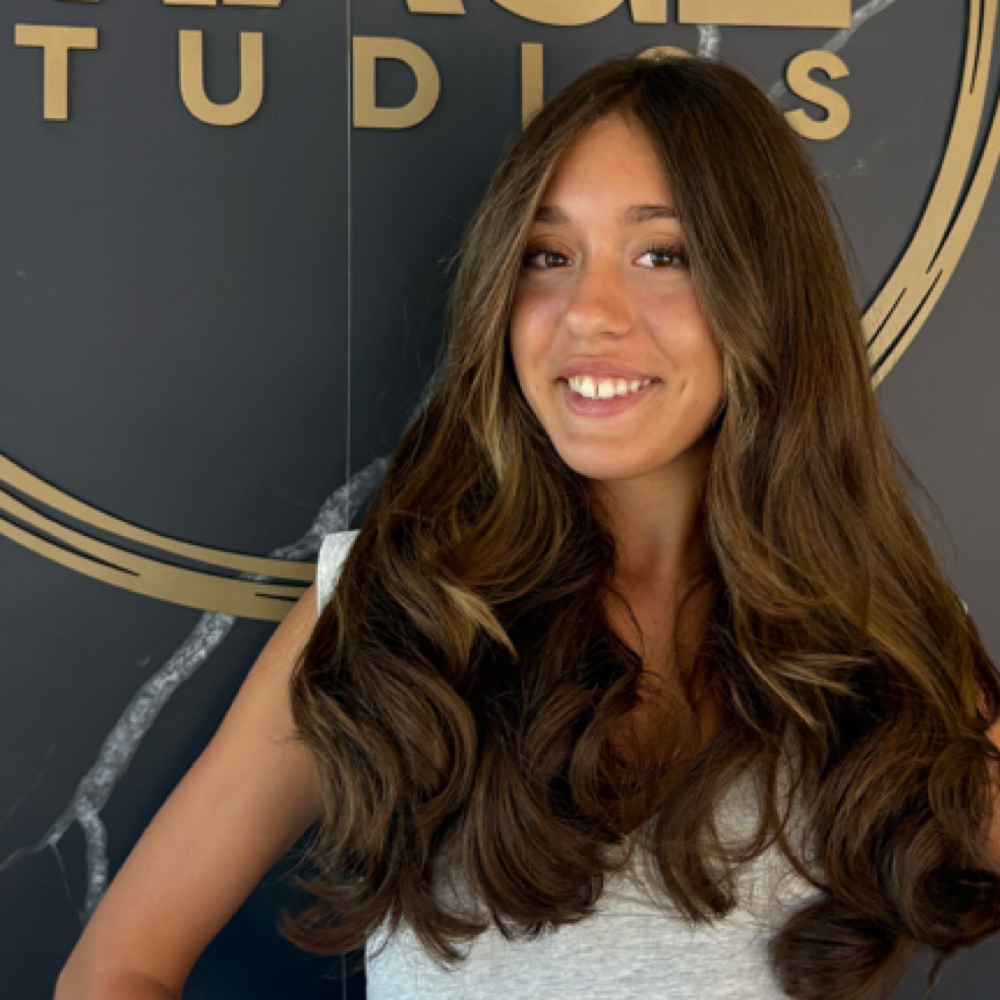 Root Touch Up With Haircut Long at Hair By The Rox in Laguna Hills, CA