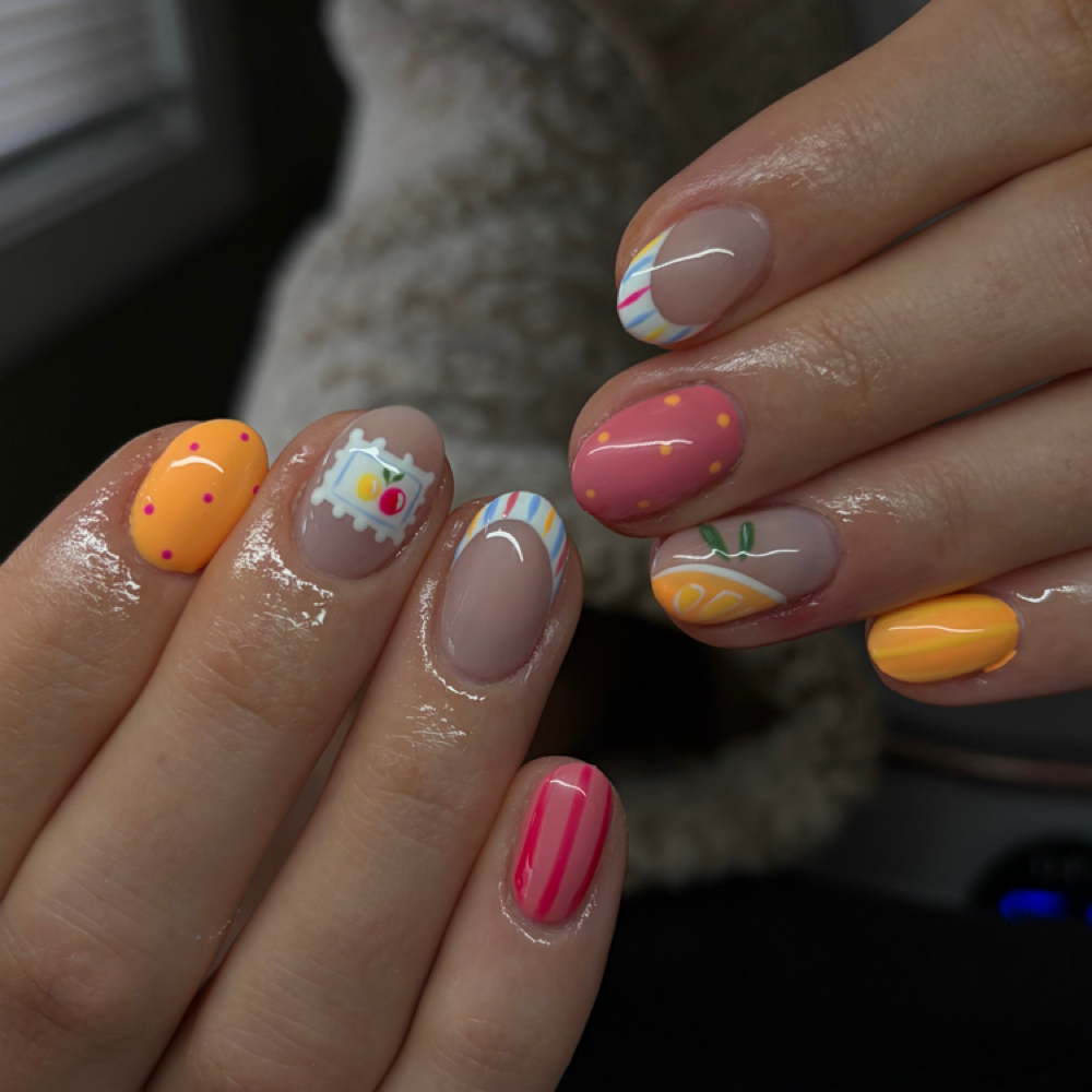 Builder Gel On Natural Nail at Mikayla at Brighten in Waterloo, IA