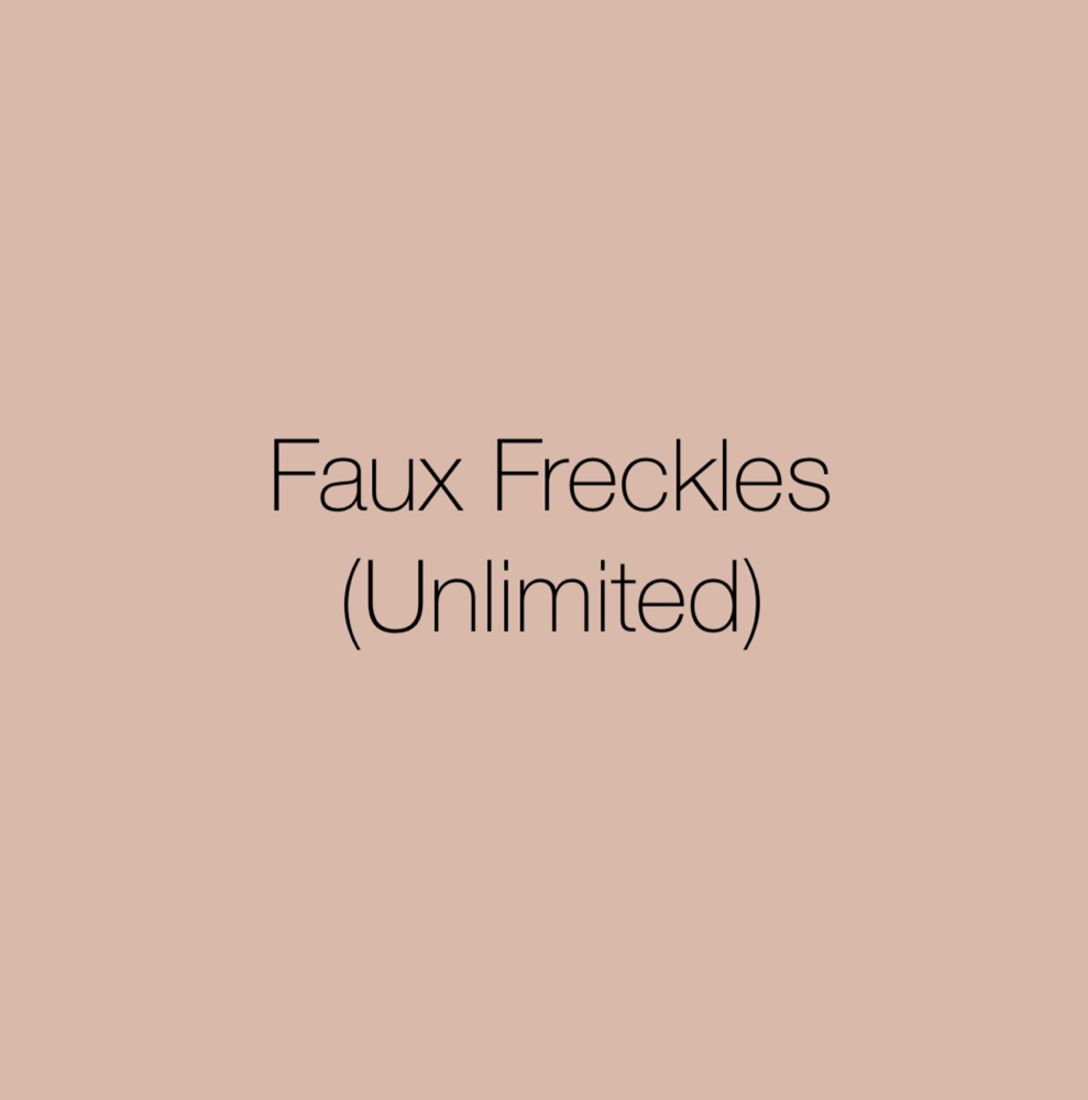 Faux Freckles (Unlimited)