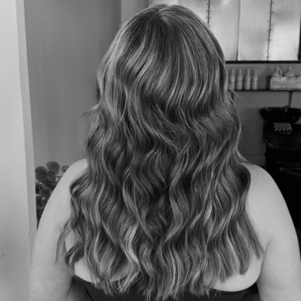 Partial Highlight/Balayage+Haircut at Salon 66 in Murphys, CA
