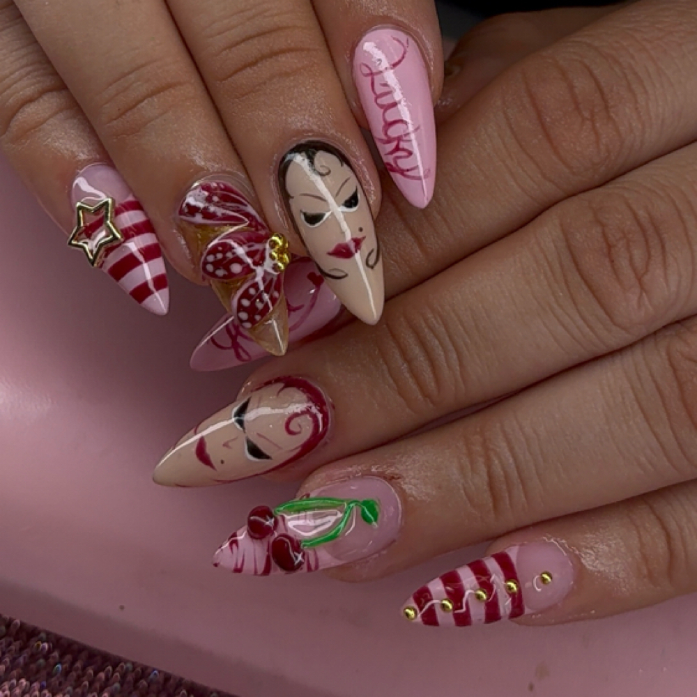 Freestyle Fullset at Pretty Nails By Eli in Wilmington, NC