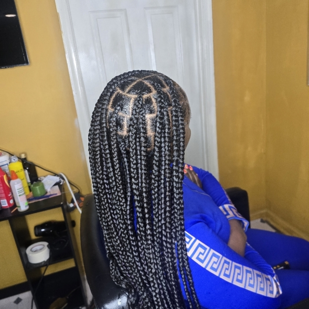 Emerald Enchantment Braids at Braids By Veronica in Lanham, MD
