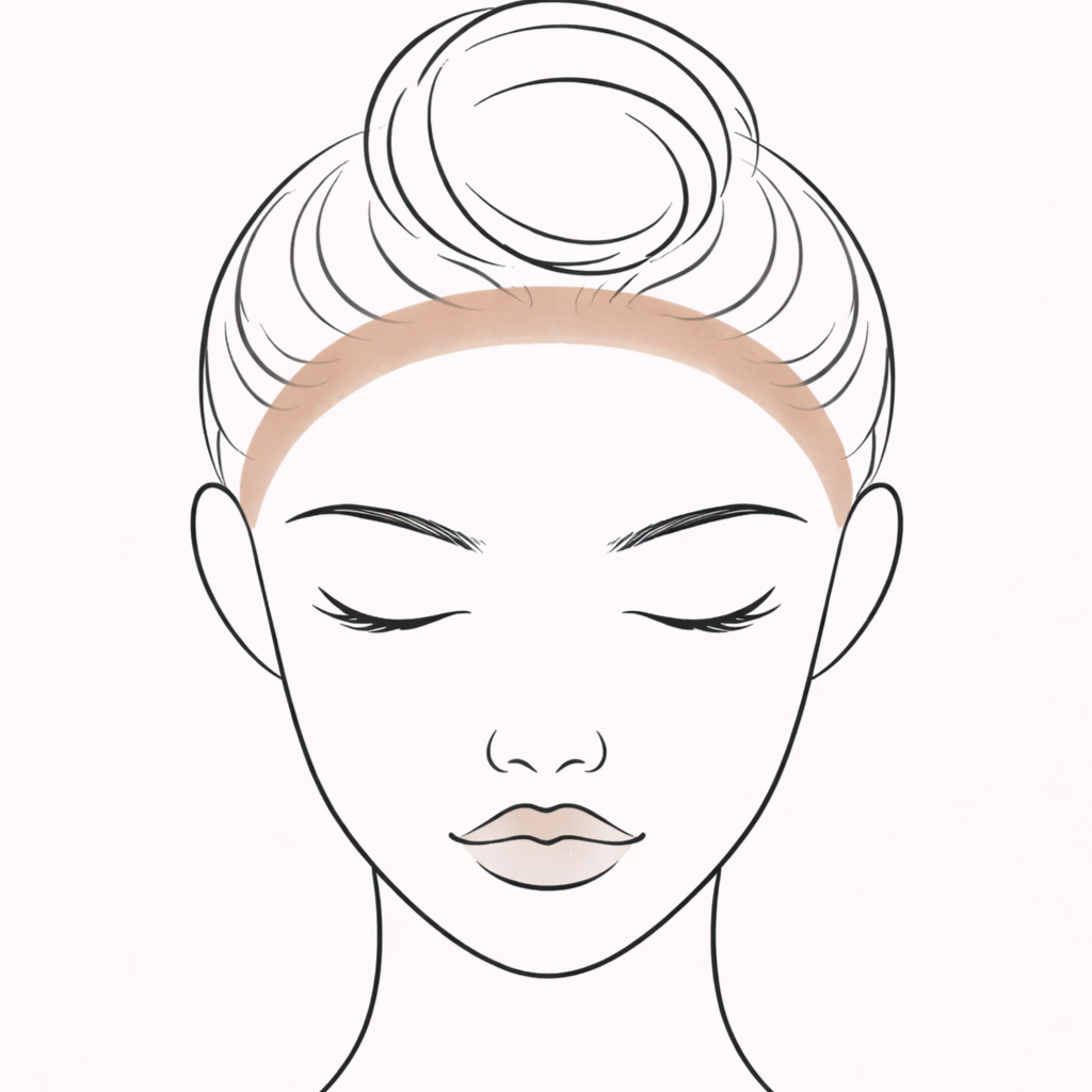 Hairline ( above brows) at Bare Beauty by Nora in Scottsdale, AZ