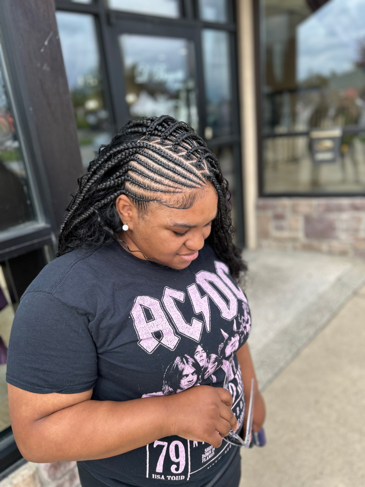 Bohemian Tribal Braids at A&K Plush Hair in detroit, MI