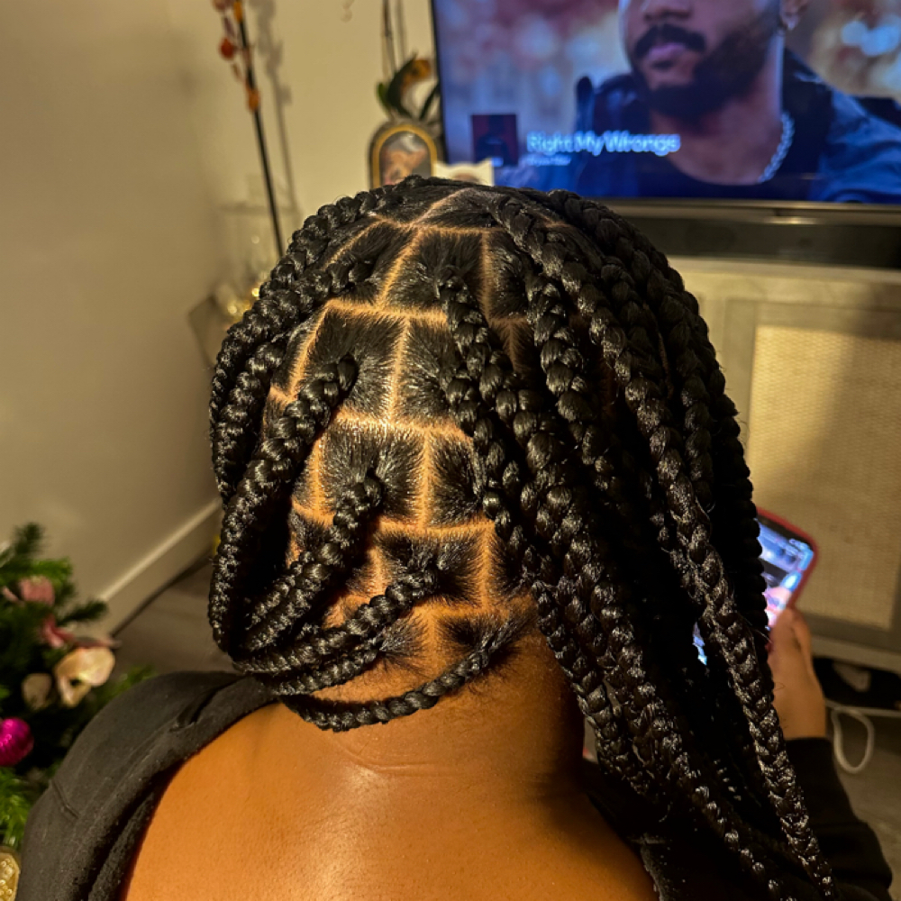 Medium Knotless braids at Malama Collective in ocala, FL
