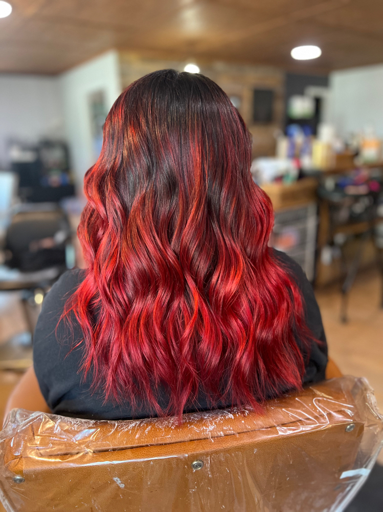 vivid balayage