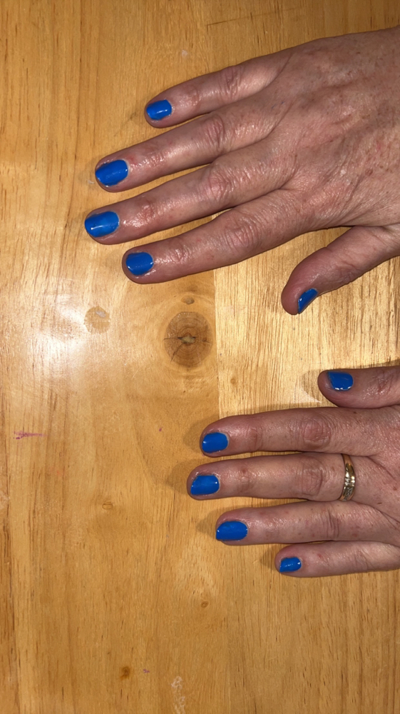 Gel Mani W/Handmassage at PrettyP Nailz in Sandusky, OH