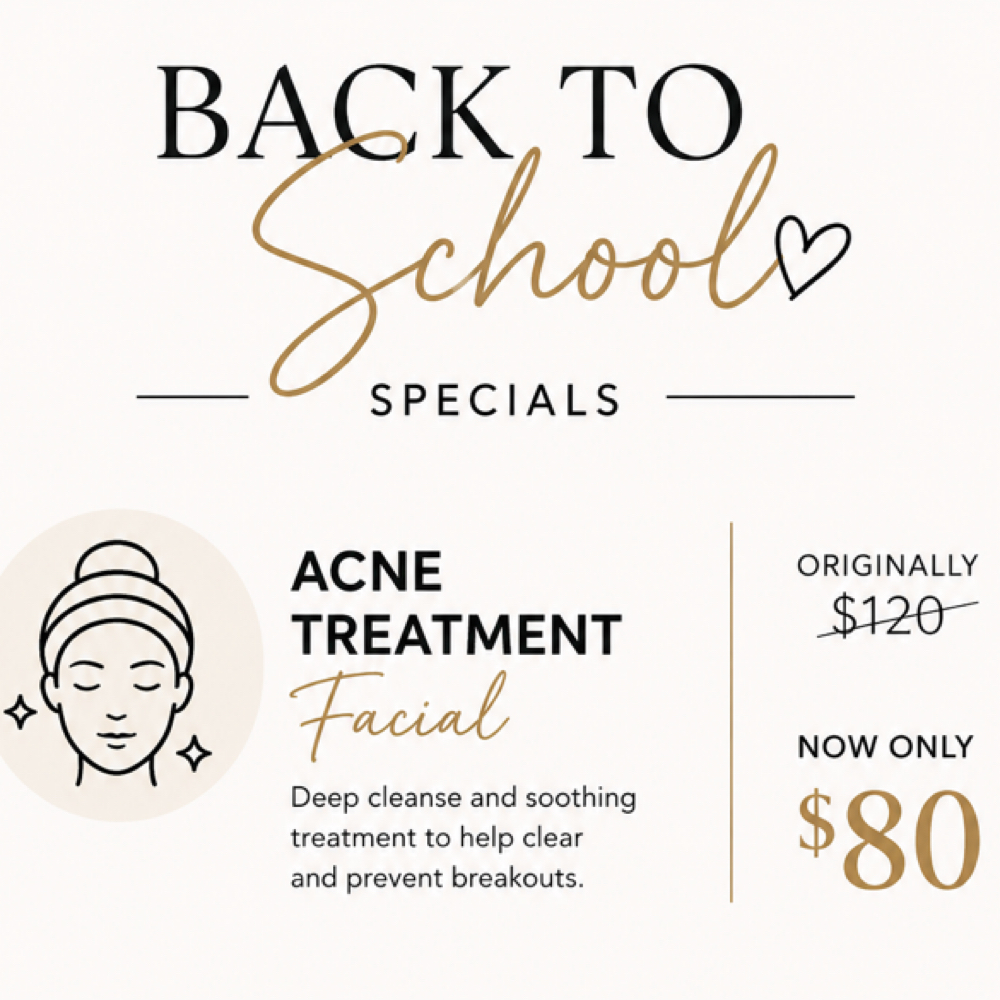 Acne Treatment Special at Wildflower Beauty Salon in Sinton, TX