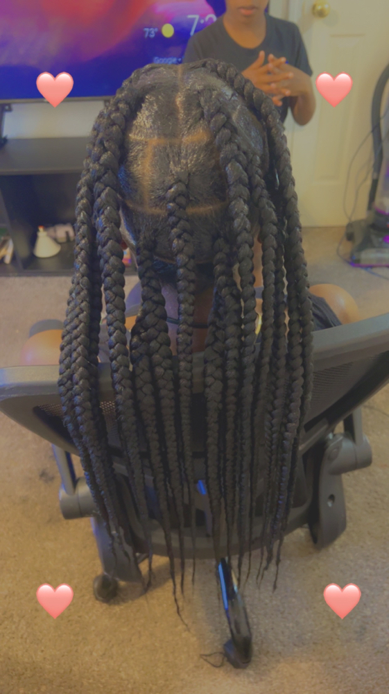 Jumbo Knotless Braids