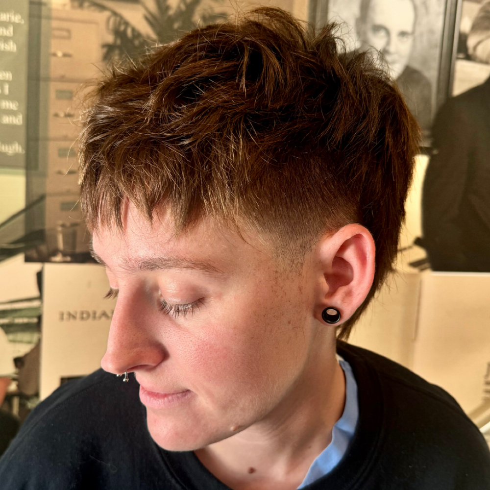 Clipper/Very Short Haircut at Dye By The Blade in Indianapolis, IN