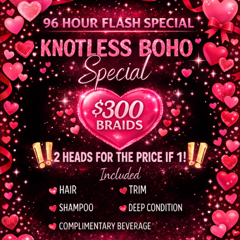 2 For 1 Boho Special at Mermaid Beauty LLC in Anniston, AL
