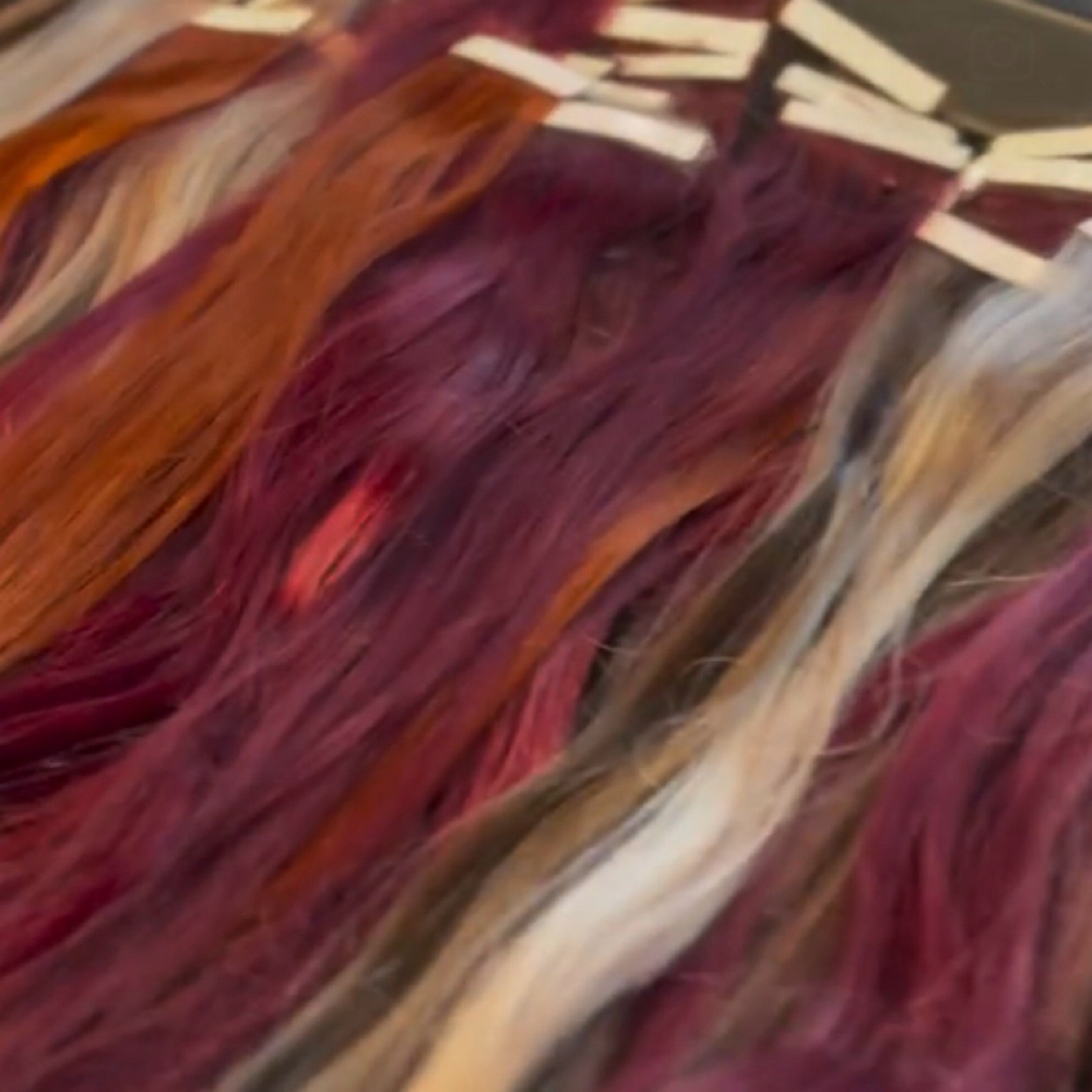 Tapein Removel at Tangled Mane Hair Studio in Clinton Township, MI