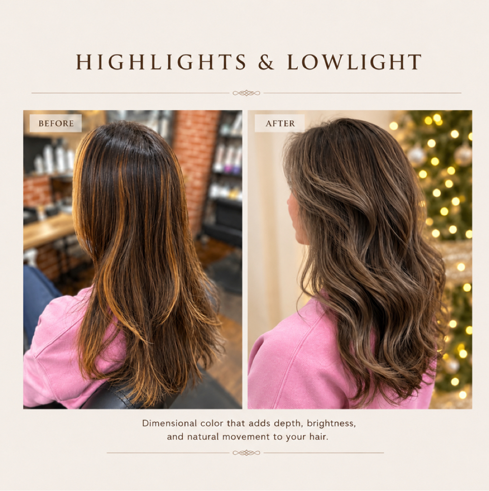 Dimensional highlights(with Bleach) at Maison Beauty NYC in Newyork, NY