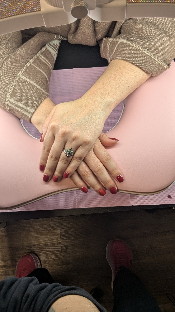 Gel Manicure at Mitten Manicures in Fremont, OH