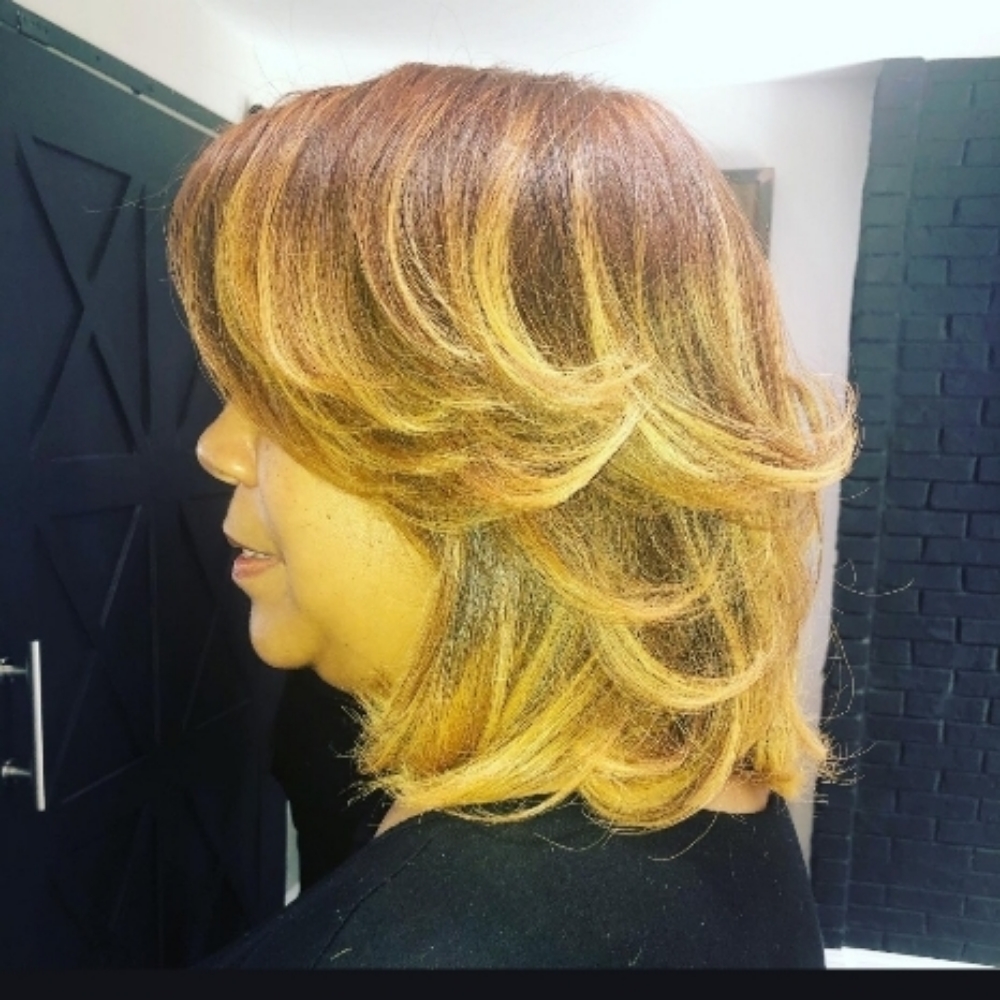 Add-On: Hair Color/Highlights at Hair by Dawn Katera in Temple Hills, MD