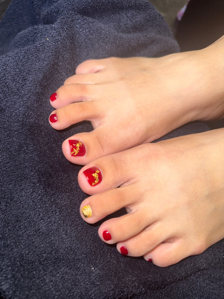 Toe Polish at West Coast Nail in Texarkana, TX