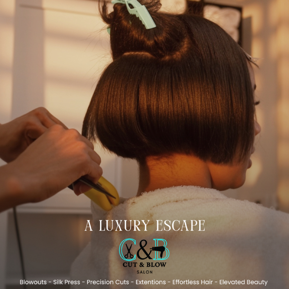 Blowout & Dry Trim (less 2inch) at Cut & Blow in Brooklyn, NY