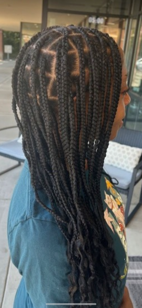 Simple Box Braids