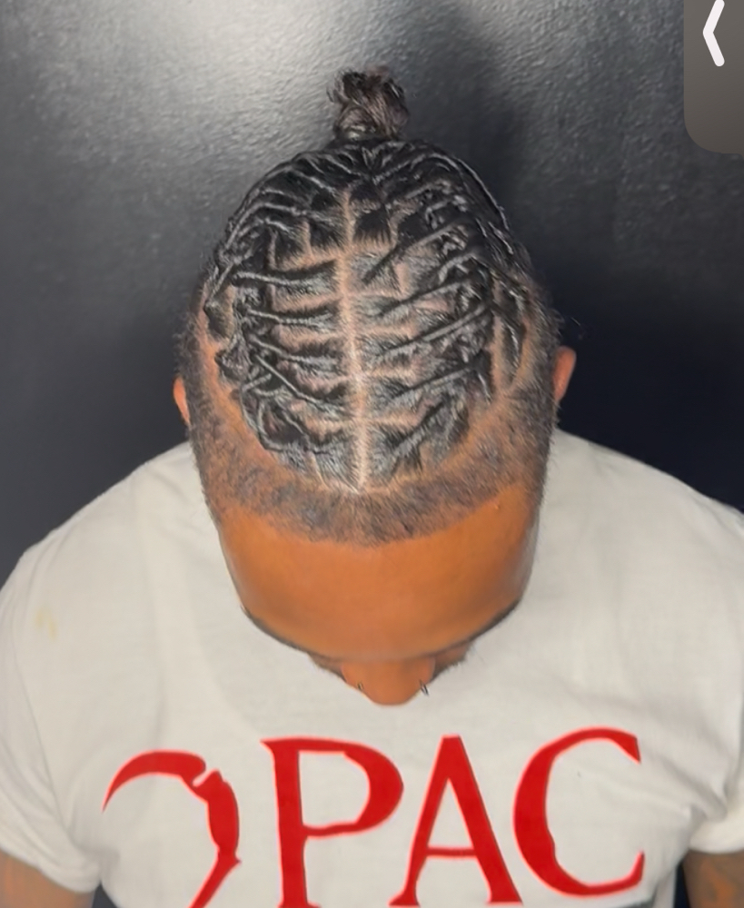Adult Starter Locs + Simple Style