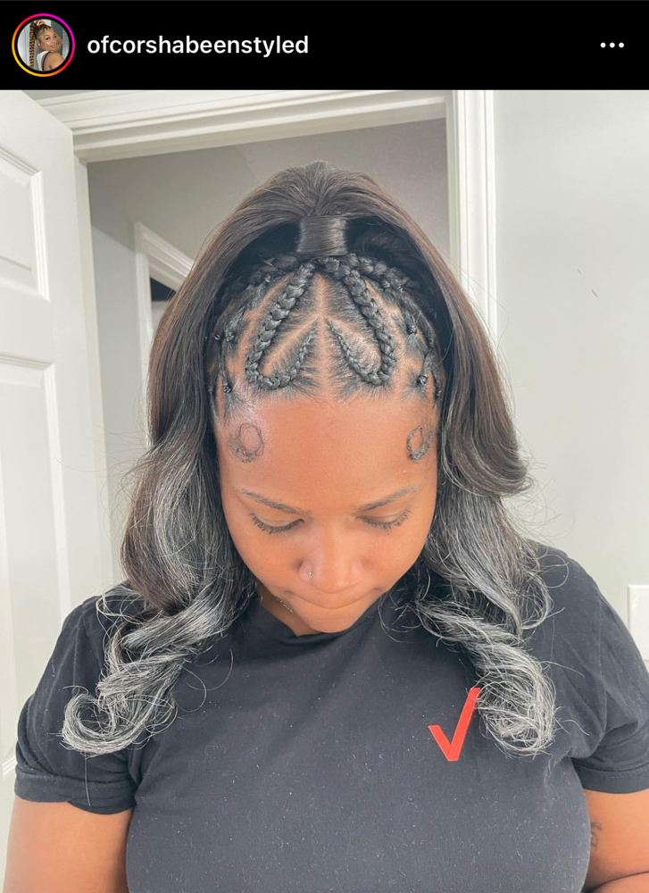 Half Up Half Down