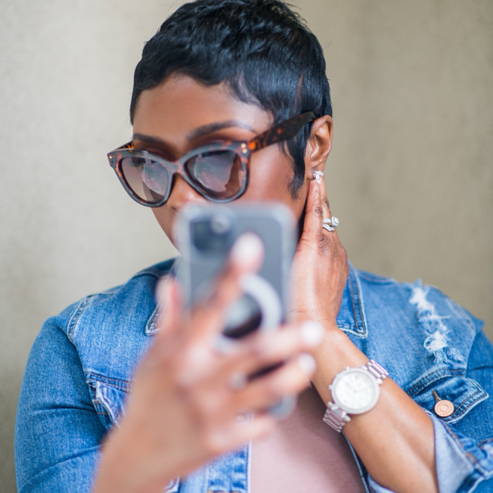 Virgin Relaxer at the hair art gallery in Summerville, SC