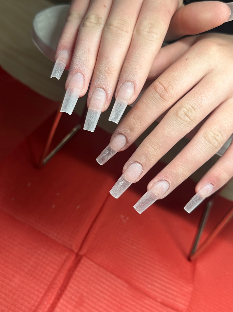 acrylic/gel x soak off