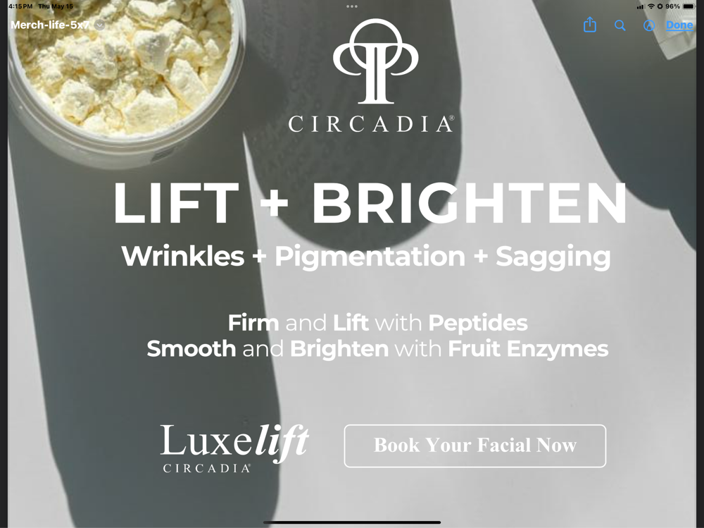 Luxe Lift (Beyond Botox) Facial