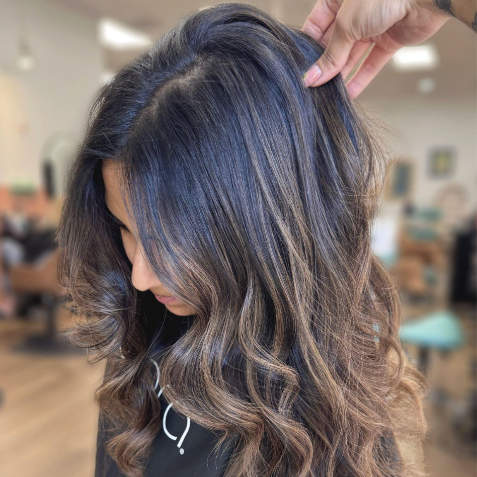 Partial Foil Enhancement at Looking Glass Hair Design in Boise, ID