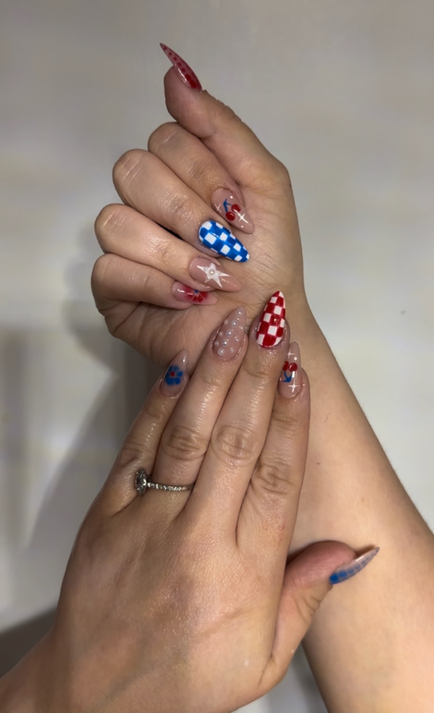 Tier 3 Nail Art at Sitting Pretty Beauty Bar in Duncanville, TX