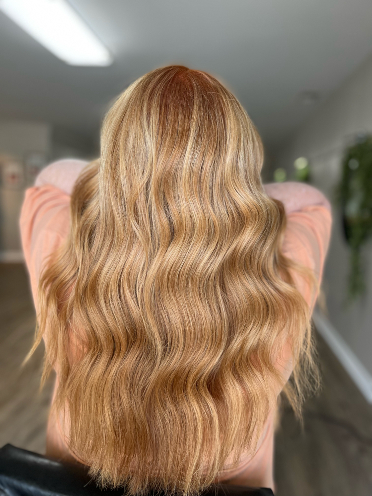 Base Retouch & Blonding