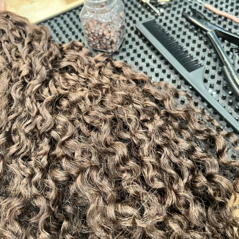 Curly Extensions Consultation at Knot Just Curly in Crown Point, IN