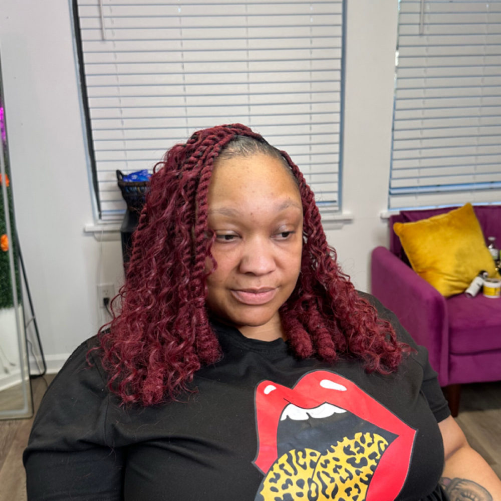 Marley Twist w/ Rolled Ends at HairByZhordanReignn in Smyrna, TN