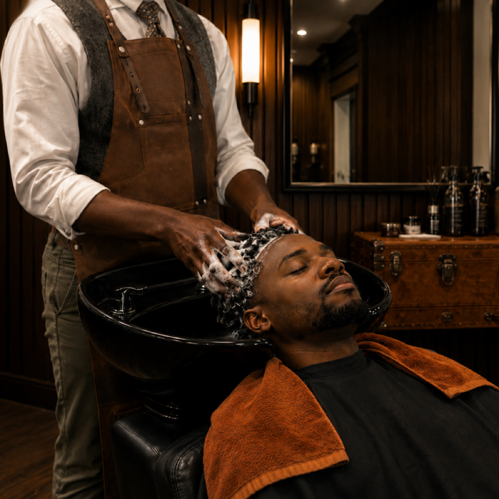 Adult Haircut + Wash at Rustic Shears in Montgomery, AL