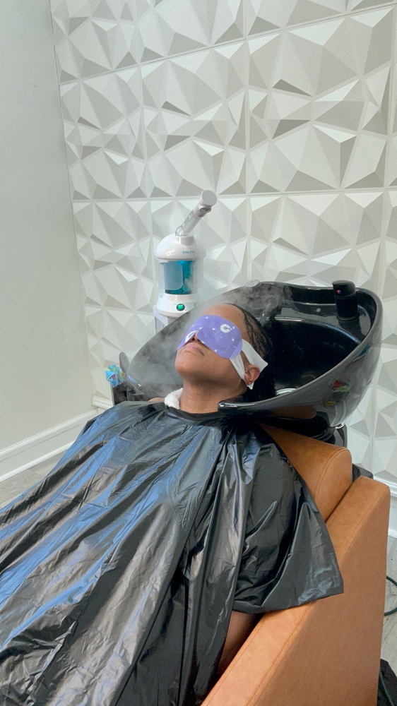 Steam Treatment W/ Massage at Skyys Tha Limit Beauty in Louisburg, NC
