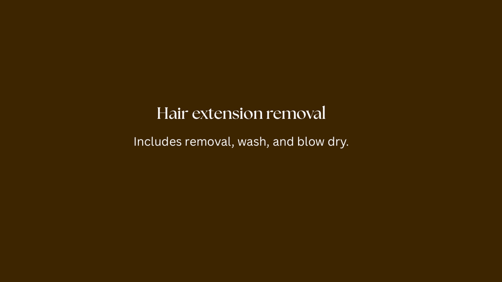 Hair Extension Removal at Wild Honey Studio in Sioux Falls, SD