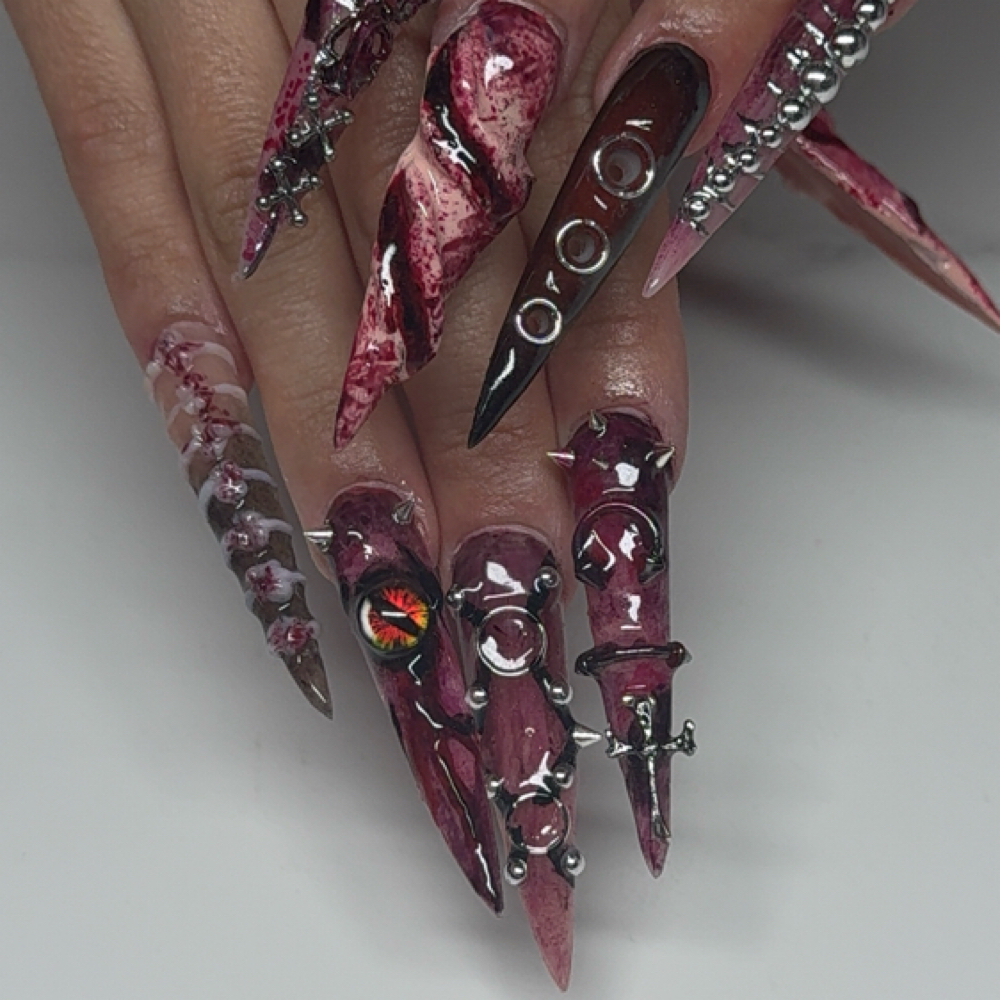 XXL Nails at nailzz by stunz in Brighton, CO