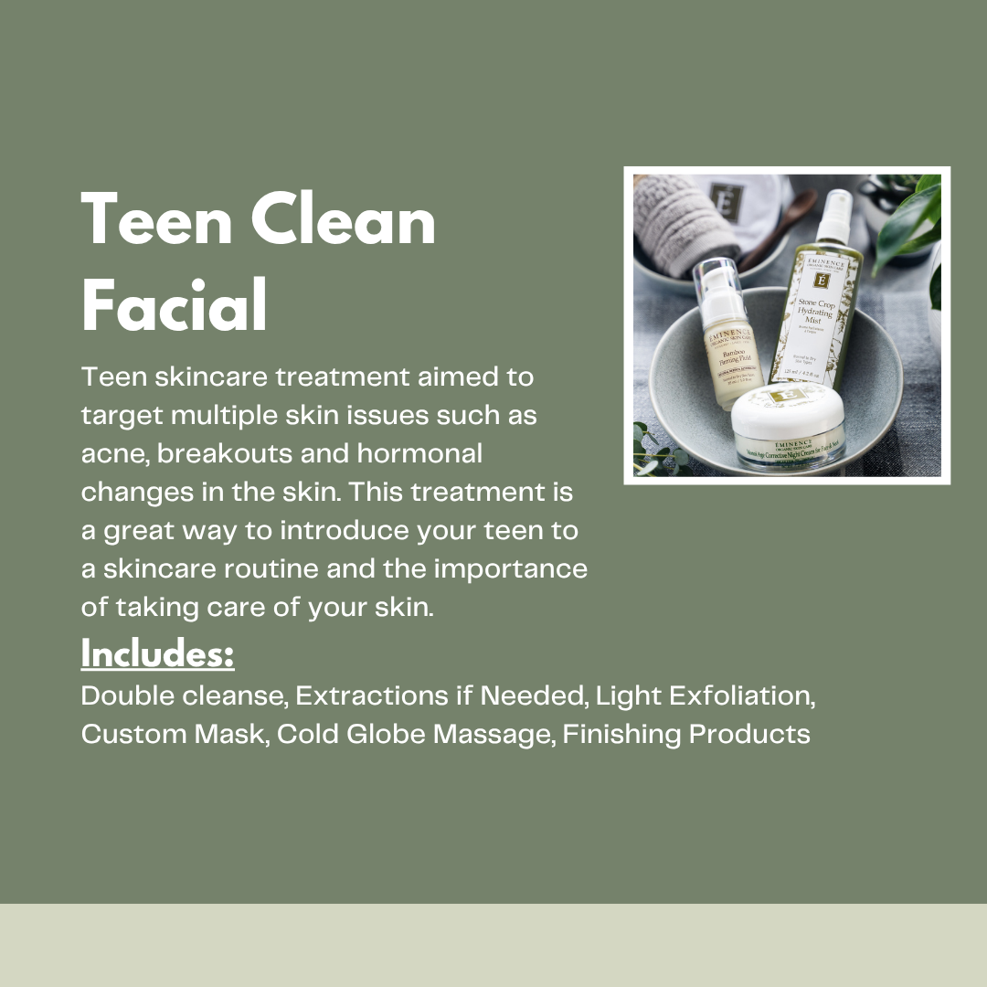Teen Clean Facial
