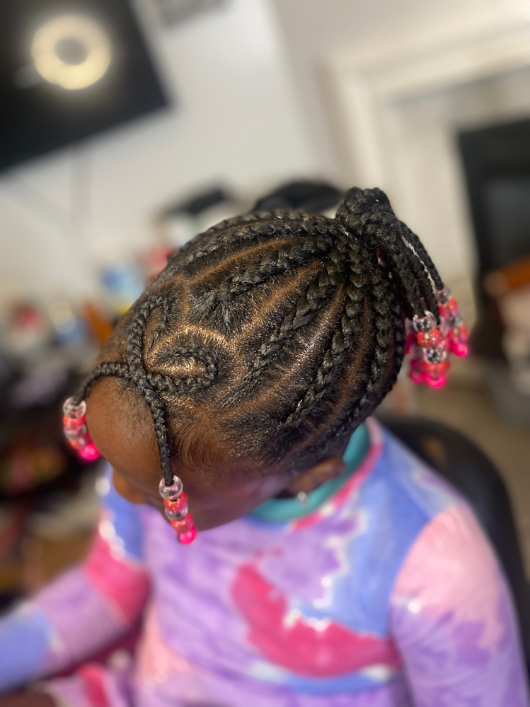 Kids Cornrows Without Added Hair