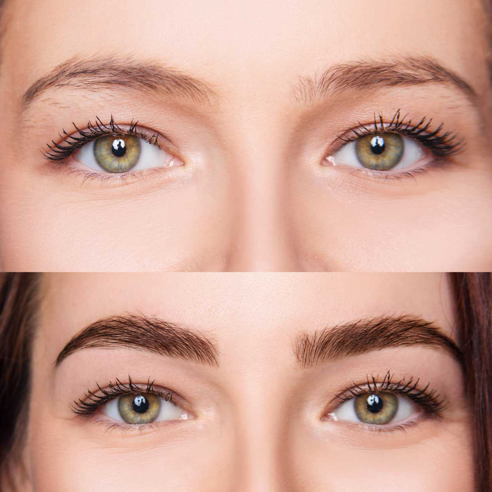 Brow Lamination and tint at diamond esthetics in Shorewood, IL