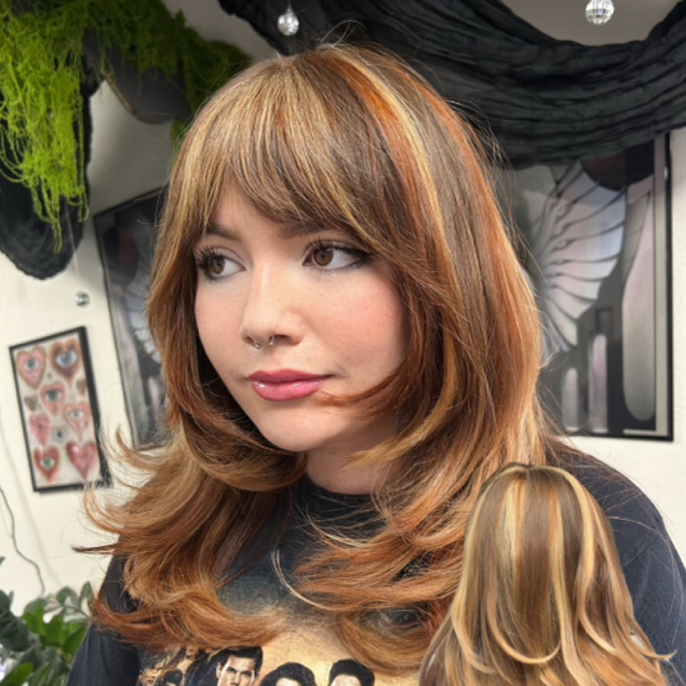full highlight/color block at Emma Scissorhandz ☆ in Tucson, AZ