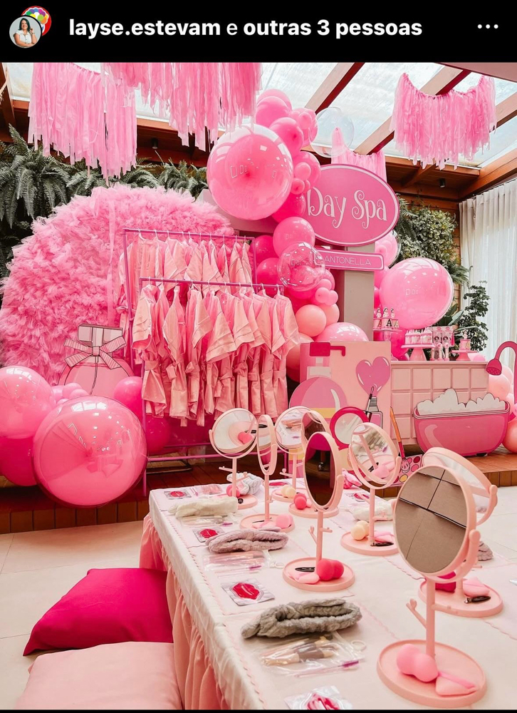 Little Wildflower Spa Party