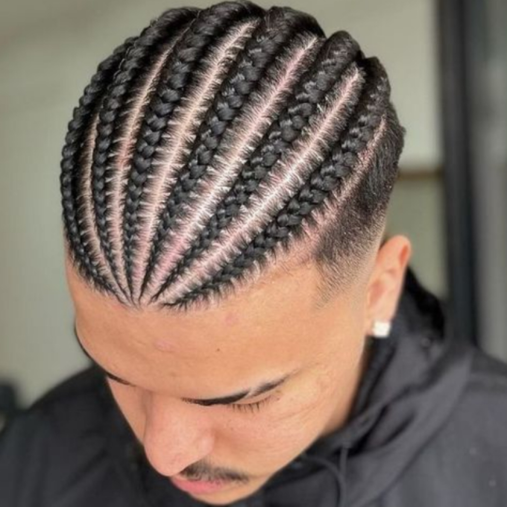 Cornrow - Basic at Ardent Salon & Barbershop in Edinburg, VA