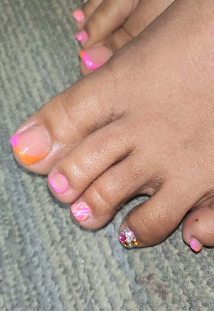 Acrylic Toes Fill