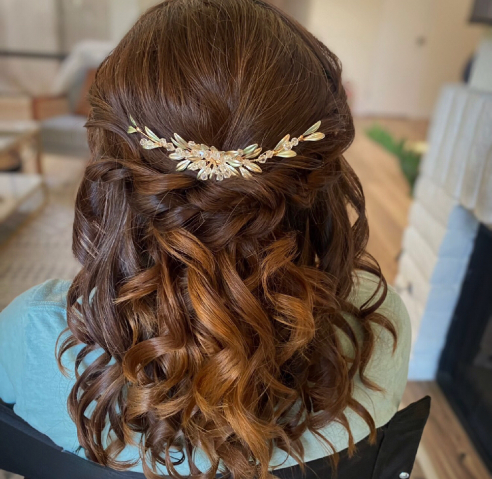 Wedding Party Hairstyling at REFINED by Rocky in Rancho Mirage, CA